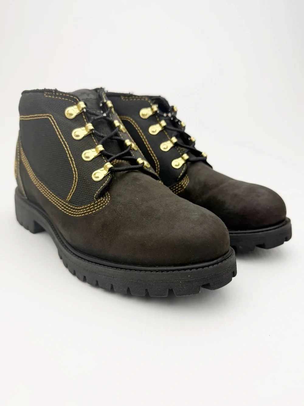 Timberland Premium Campsite Waterproof Black Boots Shoes
